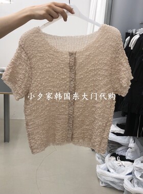 一件包邮 小夕韩国东大门代购STAINLESS 26夏款女装新品 短袖T恤