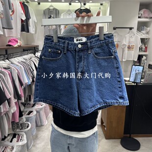 一件包邮 小夕韩国东大门代购EVE 26年新品夏女装时尚牛仔短裤