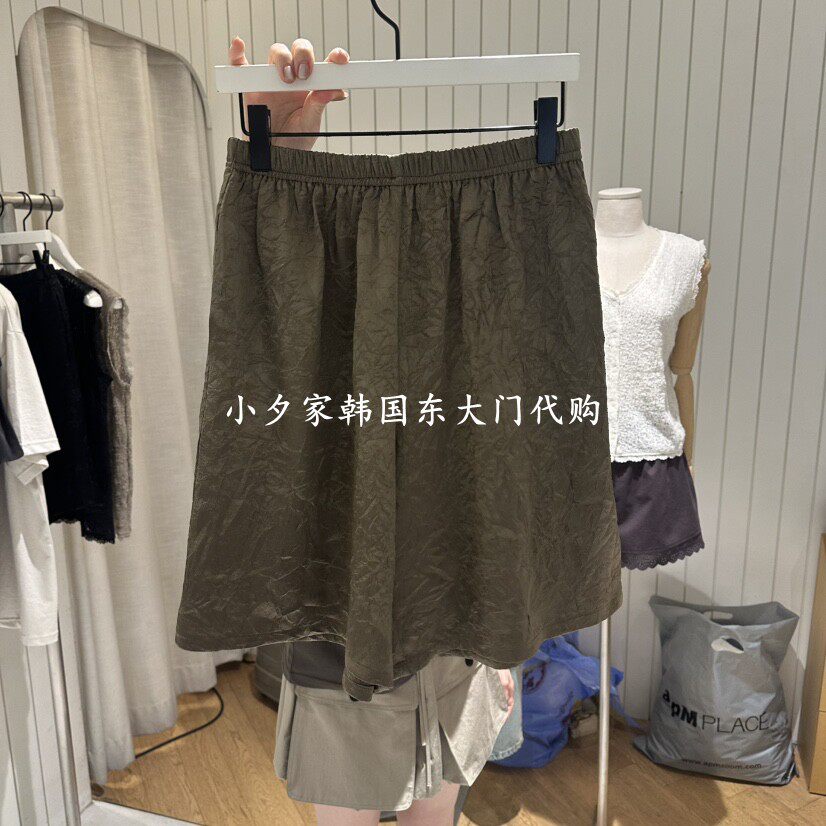 一件包邮 小夕韩国东大门代购 GRADE26年夏季新款女装纯色短裤
