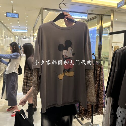 一件包邮 小夕韩国东大门代购CREDITO 26秋女装时尚新款长袖T恤