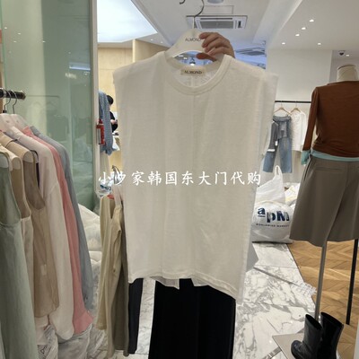 一件包邮 小夕韩国东大门代购ALMOND 26夏款女装温柔百搭吊带背心