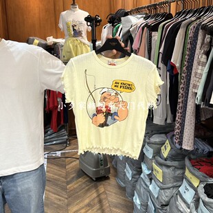 一件包邮 小夕韩国东大门代购GARMENT-P 26夏女装新品短袖 T恤