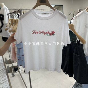 一件包邮 小夕韩国东大门代购 FORMING-P26夏款女装新品 短袖T恤
