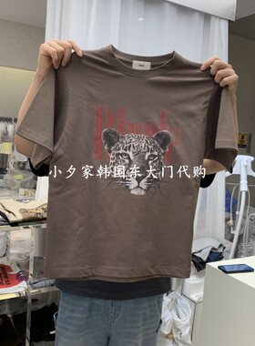 一件包邮 小夕韩国东大门代购 26秋季女装时尚新款简约短袖T恤