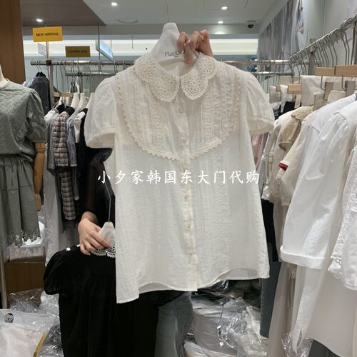 一件包邮 小夕韩国东大门代购OGI 26夏女装新品时尚设计感衬衫T恤