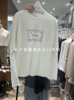 一件包邮 小夕韩国东大门代购FLAT OGI  26秋季女装时尚新长袖T恤