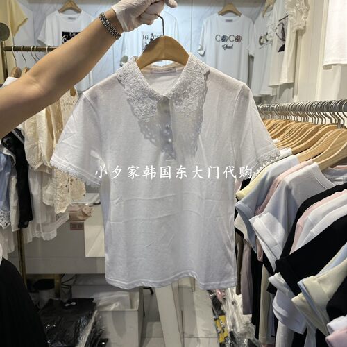 一件包邮 小夕韩国东大门代购 COCO HOLIC26夏女装新纯色衬衫T恤