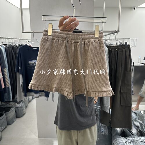 一件包邮 小夕韩国东大门代购ANDE 26秋季女装时尚新款休闲短裤