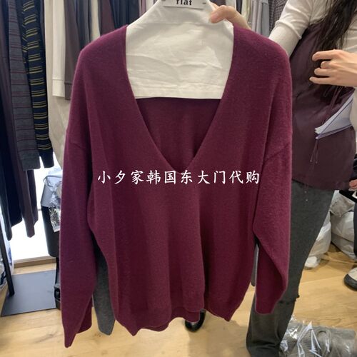 一件包邮 小夕韩国东大门代购 FLAT 26年秋季女装新款针织衫