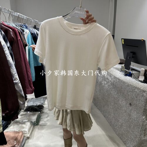 一件包邮 小夕韩国东大门代购 NEROLI 36 26秋女时尚纯色短袖T恤