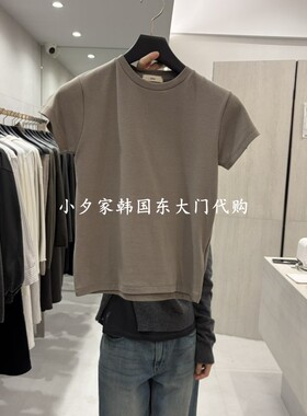 一件包邮 小夕韩国东大门代购 ETTER 26秋季女装时尚新款短袖T恤