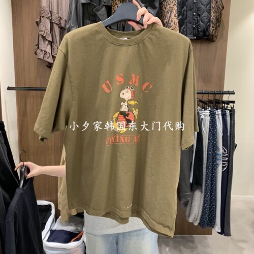 一件包邮 小夕韩国东大门代购 VANTA 26年秋季女装新款短袖T恤