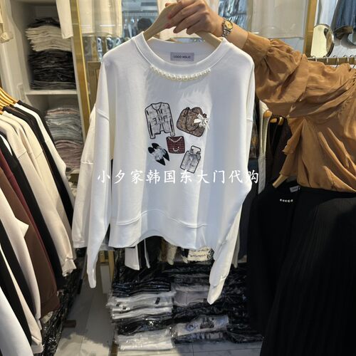 一件包邮 小夕韩国东大门代购COCO HOLIC26秋季女时尚百搭卫衣