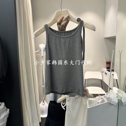 一件包邮 小夕韩国东大门代购SALT BREAD 26夏款女装纯色吊带背心