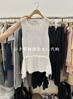 一件包邮 小夕韩国东大门代购 DELIGHT-L26夏款女装气质 吊带背心