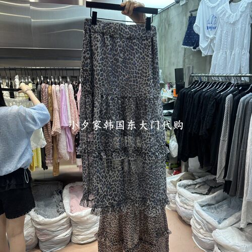 一件包邮 小夕韩国东大门代购 RUNWAY 26夏款新品女装碎花长裙