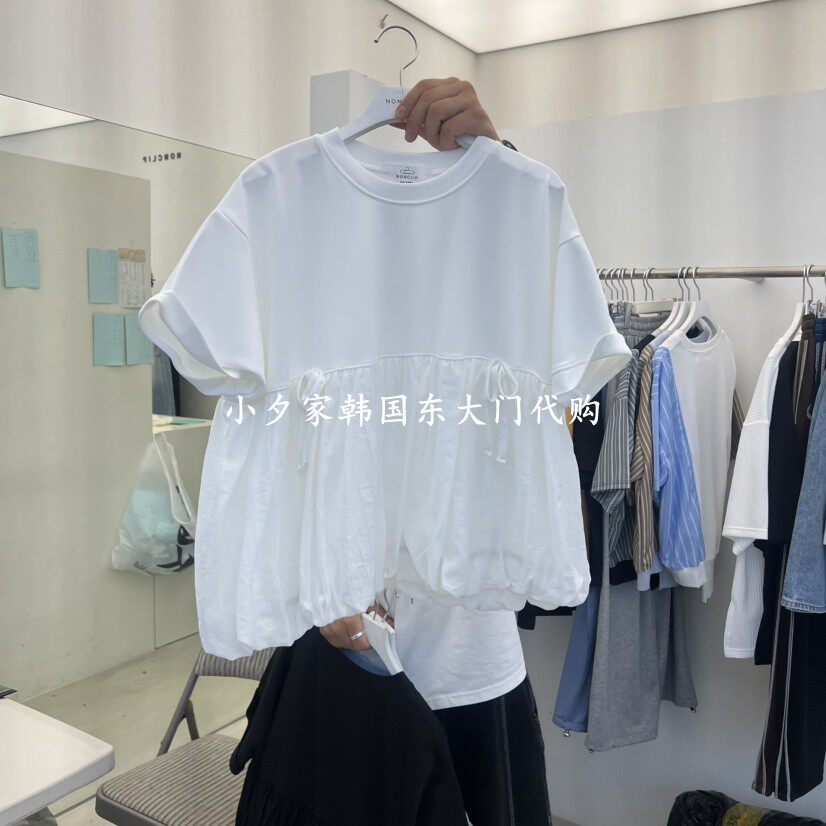 一件包邮 小夕韩国东大门代购 NON CLIP26夏女装新品短袖 T恤