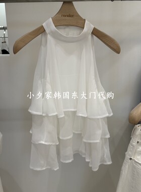 一件包邮 小夕韩国东大门代购RENDER 26夏款女装时尚简约吊带上衣