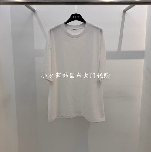 一件包邮 小夕韩国东大门代购 EDIT 26秋季女时尚新款短袖T恤