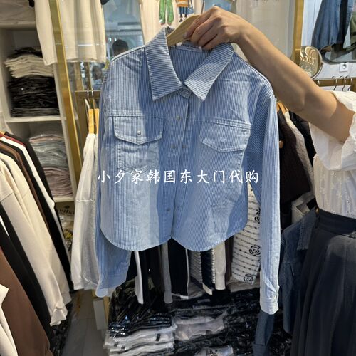 一件包邮 小夕韩国东大门代购COCO HOLIC26秋季女时尚百搭衬衫