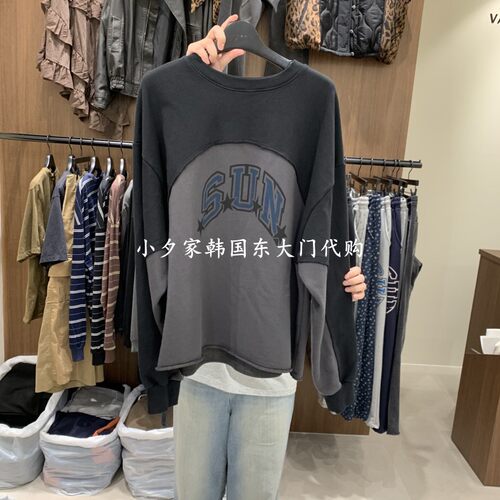 一件包邮 小夕韩国东大门代购 VANTA 26年秋季女装新款卫衣