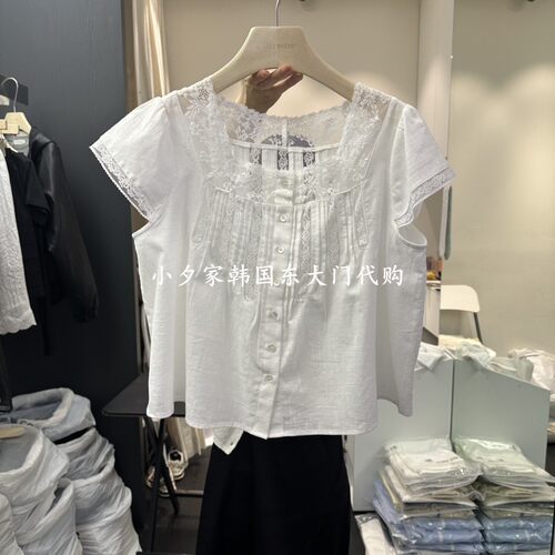 一件包邮 小夕韩国东大门代购SALT BREAD 26夏女装新品衬衫 T恤