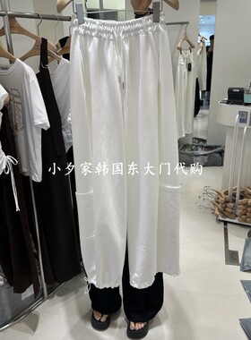 一件包邮 小夕韩国东大门代购RENDER 26夏款新品女装松紧腰休闲裤