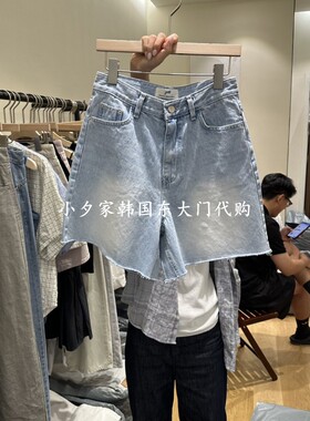 一件包邮 小夕韩国东大门代购GILLI 26年新品夏女装时尚牛仔短裤