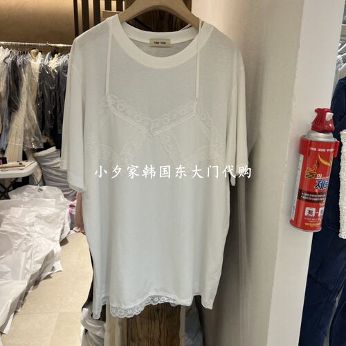 一件包邮 小夕韩国东大门代购 RAWROW26夏款女装新品 短袖T恤