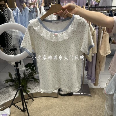 一件包邮 小夕韩国东大门代购VIRUS 26夏季新女装时尚简约短袖T恤