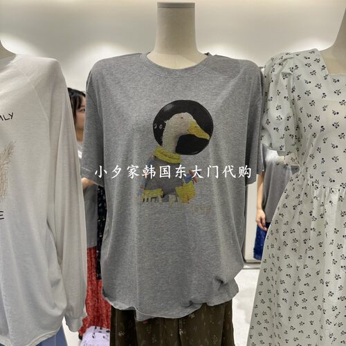 一件包邮 小夕韩国东大门代购 COMBO26夏款女装新可爱动物短袖T恤