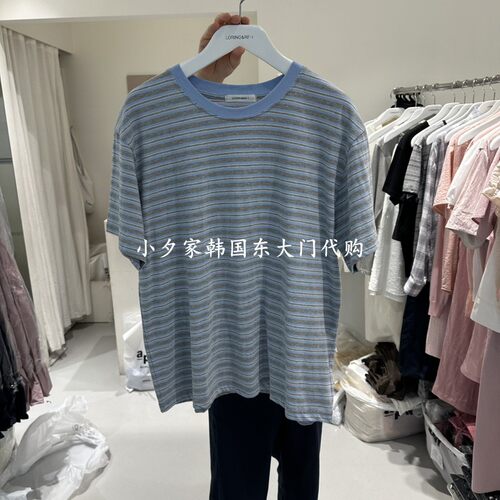 一件包邮 小夕韩国东大门代购 LORING RE I26夏款女装新 短袖T恤
