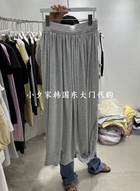 一件包邮 小夕韩国东大门代购INNI 26夏款新品女装时尚松紧长裙