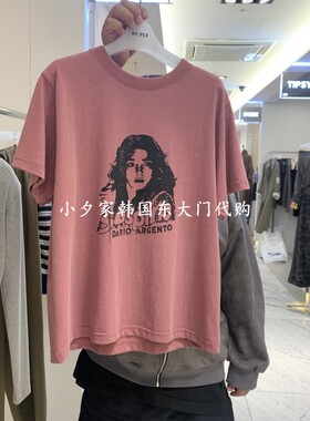 一件包邮 小夕韩国东大门代购  26秋季女装时尚新款纯色短袖T恤