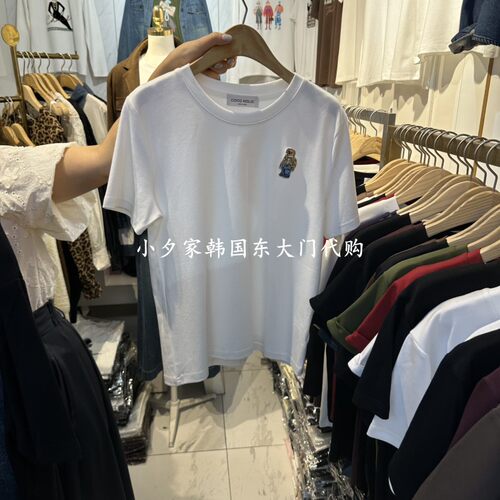 一件包邮 小夕韩国东大门代购COCO HOLIC26秋季女时尚百搭短袖T恤
