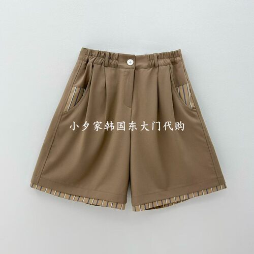 一件包邮 小夕韩国东大门代购RUMBA 26年新品夏女装时尚休闲短裤