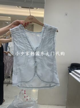 一件包邮 小夕韩国东大门代购FLAUNT 26夏款女装纯色简约吊带背心