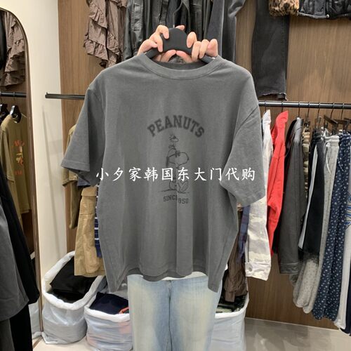 一件包邮 小夕韩国东大门代购 VANTA 26年秋季女装新款短袖T恤