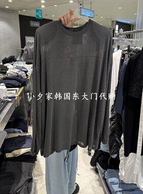 一件包邮 小夕韩国东大门代购 HERTZ-P26夏女装新品垫肩长袖T恤