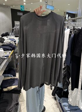 一件包邮 小夕韩国东大门代购 HERTZ-P26夏女装新品垫肩长袖T恤