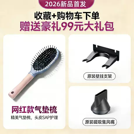 赠送价值99元精美气梳垫