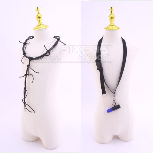 COSPLAY道具饰品配件定做 水烟水雾 Hookah Haze 炭木彻 项链挂件