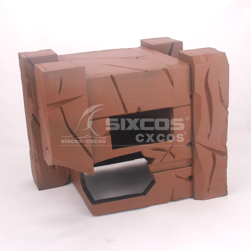 幸福小镇 箱子老师 cos道具头饰定做 happy town cosplay