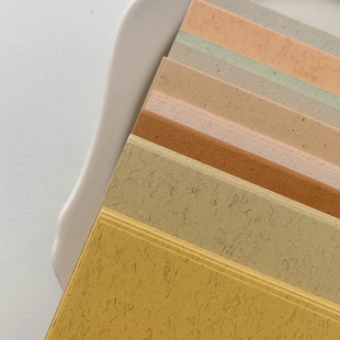 Zian.paper｜空明系列 手账特种纸砖A6per内页替芯340张34色砂点