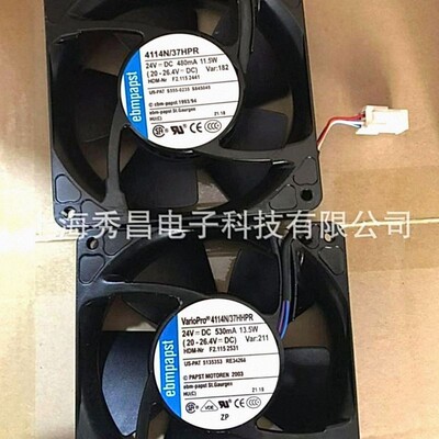 德国EBMPAPST TYP5908W 115V 18W W2K121-AA15-01 12738 散热风扇