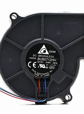 DELTA BUB0712HH 12V 0.68A 7530 索尼SONY投影机原装涡轮风扇