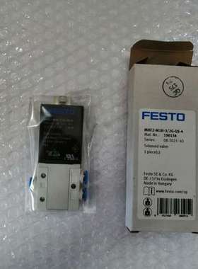 德国FESTO电磁阀196134-MHE2-M1H-32G-QS-4