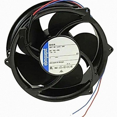 6318H 172x51mm 48VDC 321CFM 32W ebmpapst紧凑型风扇