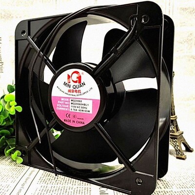 闽泉电机 MQ20060HBL1 20060 110v 0.76A 双滚珠 机框 散热风扇