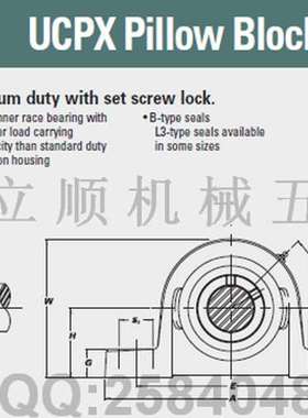 专业销售IPTCI轴承-美国IPTCI UCPL207-21轴承